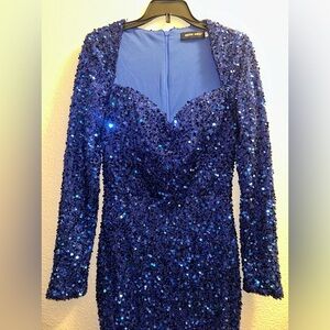 Beautiful new without tags blue dress